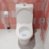 Унитаз-компакт Iddis Stone 64x38 сиденье Duroplast, микролифт