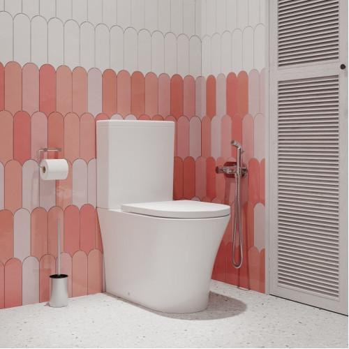 Унитаз-компакт Iddis Stone 64x38 сиденье Duroplast, микролифт