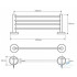 Полка для полотенец Bemeta Omega 104105082