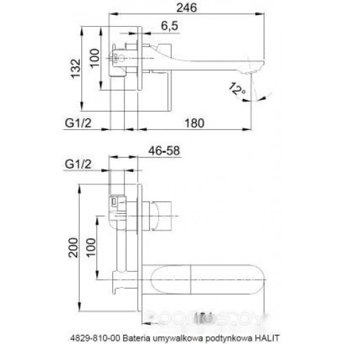 Смеситель Armatura Halit 4829-810-00