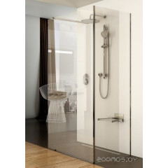 Душевой уголок Ravak Walk-In Corner 120x90 (черный/прозрачное)