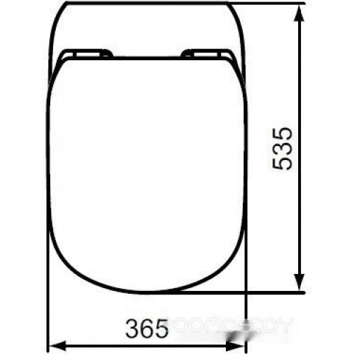 Унитаз Ideal Standard Tesi AquaBlade T008201+T352701+T356801