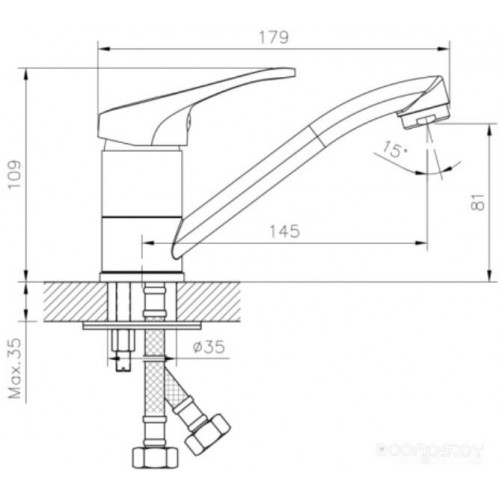 Смеситель DecoRoom DR21012