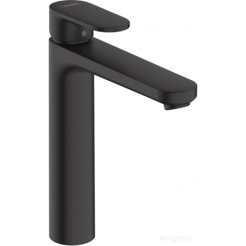 СМЕСИТЕЛЬ HANSGROHE VERNIS BLEND 190, СЛИВНАЯ ГАРНИТУРА, МАТОВЫЙ ЧЕРНЫЙ, 71552670