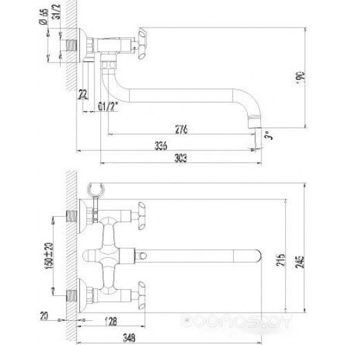 Смеситель Lemark Practica LM7551C