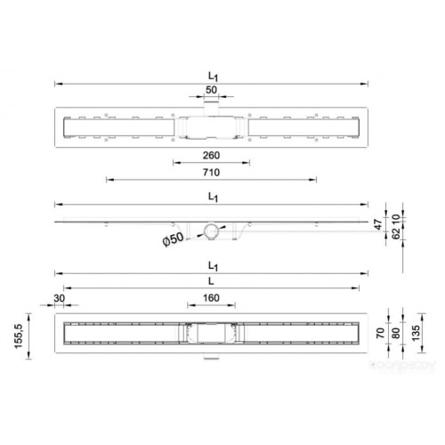 Душевой уголок Ambassador Set 10011104R-ST2