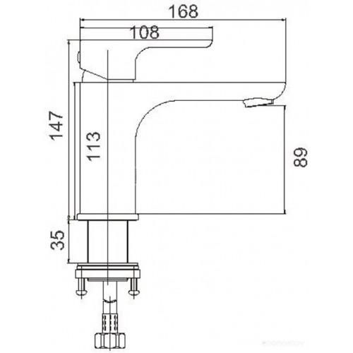 Смеситель Gerhans K11015W