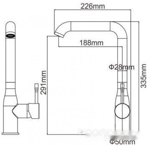 Смеситель Gerhans KK4698-23