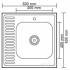Кухонная мойка Ledeme L66060-R