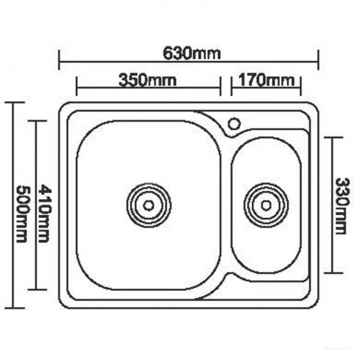 Кухонная мойка Ledeme L66350B