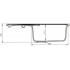 Кухонная мойка Iddis Kitchen G K12G771i87 77x50 серая