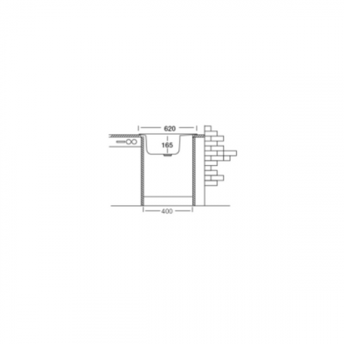 Мойка кухонная Kromevye EC 305 D