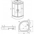 Душевая кабина Erlit ER351026-C3-RUS 100x100