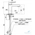 Смеситель для умывальника Rav Slezak Colorado CO128.5BC (белый)