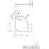 Угловой поддон Radaway Delos E 90x80 (правый)