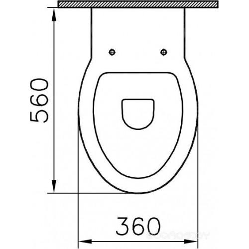 Унитаз Vitra Sunrise 5384B003-0075