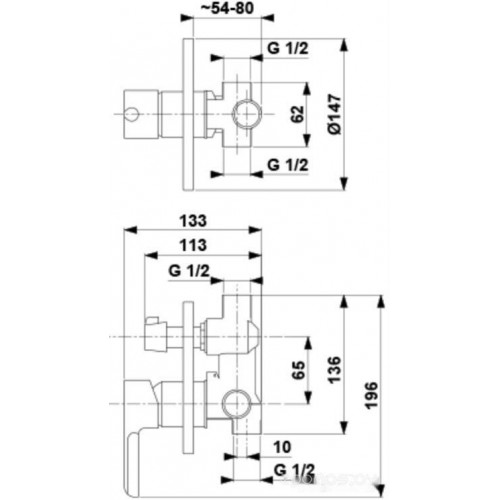 Смеситель Armatura Angelit 4729-410-40