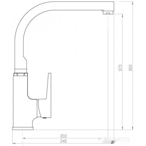 Смеситель Inan Koral M2504