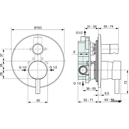 Смеситель Ideal Standard Ceraline A6939XG