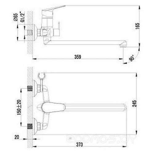 Смеситель Lemark Partner LM6551C