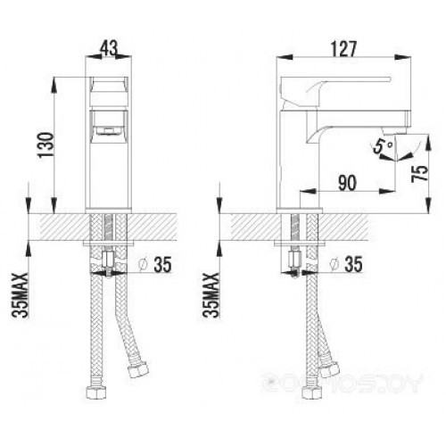 Смеситель Lemark Plus Grace LM1506C