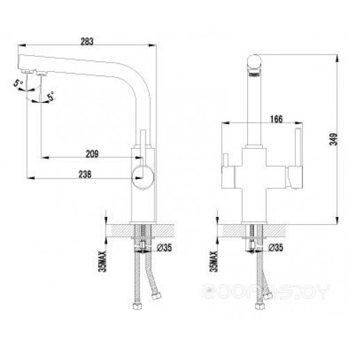 Смеситель Lemark Comfort LM3060C