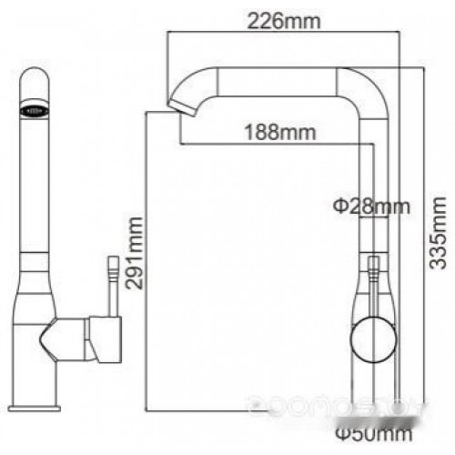 Смеситель Gerhans KK4698-21