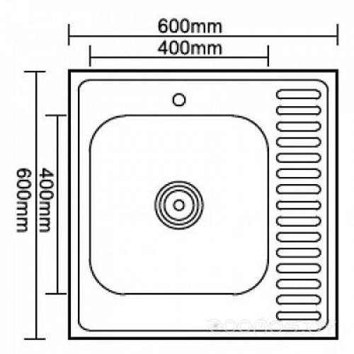 Кухонная мойка Ledeme L66060-L
