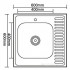 Кухонная мойка Ledeme L66060-L