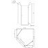 Душевой уголок Ambassador Set 12011112R-ST10