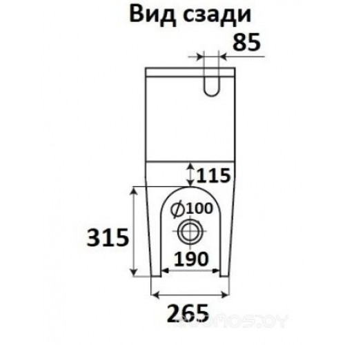 Унитаз CeramaLux 2170-18
