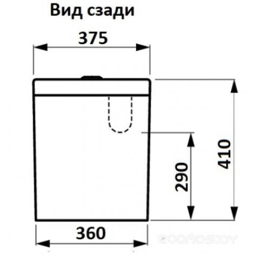 Унитаз CeramaLux 2170-18