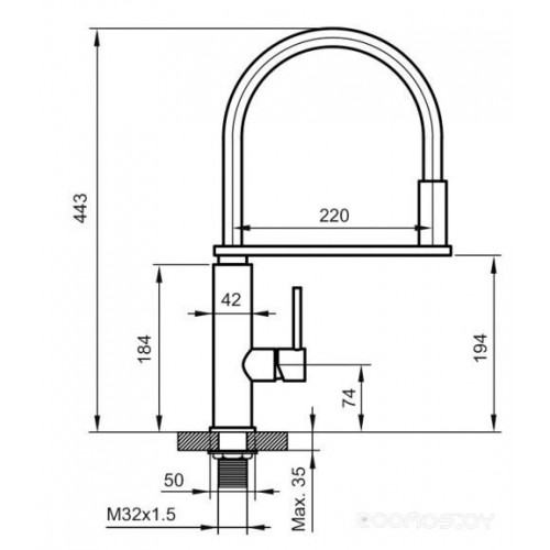 Смеситель Ahti Kemi KM833020