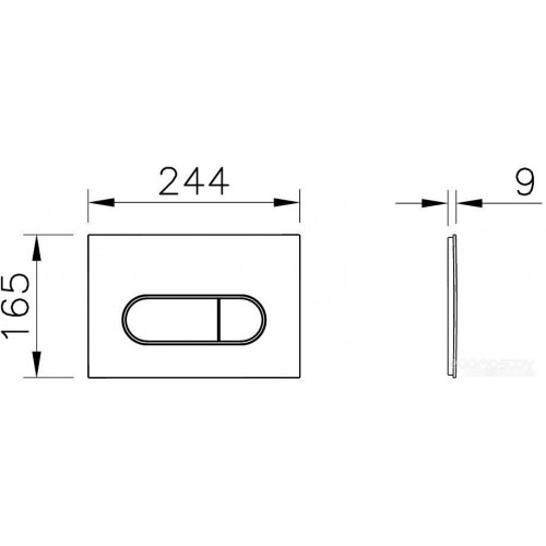 Унитаз Vitra Zentrum Round 9879B003-7200