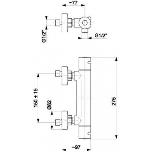 Смеситель Armatura Moza 5736-010-81