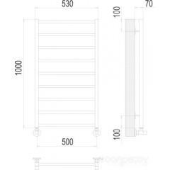 Полотенцесушитель Terminus Контур П9 500х1000