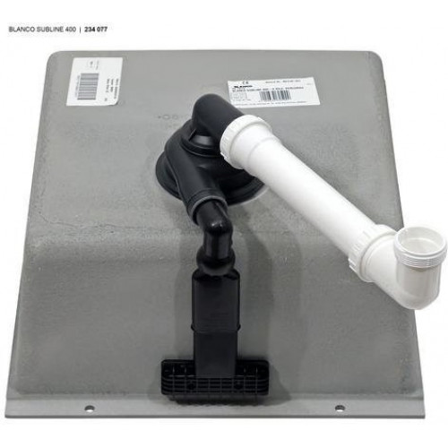 Кухонная мойка Blanco SUBLINE 400-U 43x46 антрацит