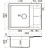 Мойка кухонная Omoikiri Sumi 65-PL 4993675 платина