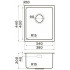 Кухонная мойка Omoikiri Tadzava 38-U/I-IN Ultra 15 38x44 нержавеющая сталь