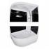 Душевая кабина Domani-Spa Delight 128 high R 120x80 тонированное стекло / черные стенки