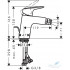 Смеситель для биде Hansgrohe Logis 70 71204000 (с донным клапаном)