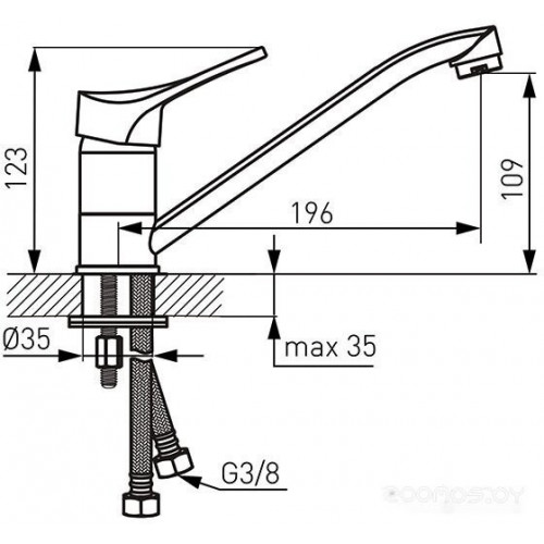 Смеситель Ferro Stilo BSL4