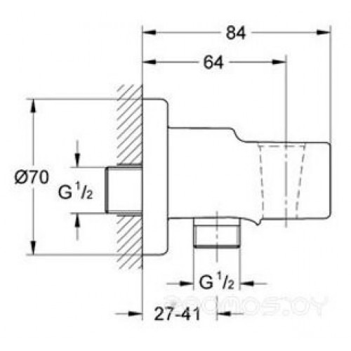 Смеситель Grohe BauClassic 124434