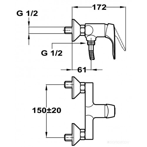 Смеситель Teka Inca 53.232.12