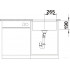 Кухонная мойка Blanco Rotan 500-U 523076 (белый)