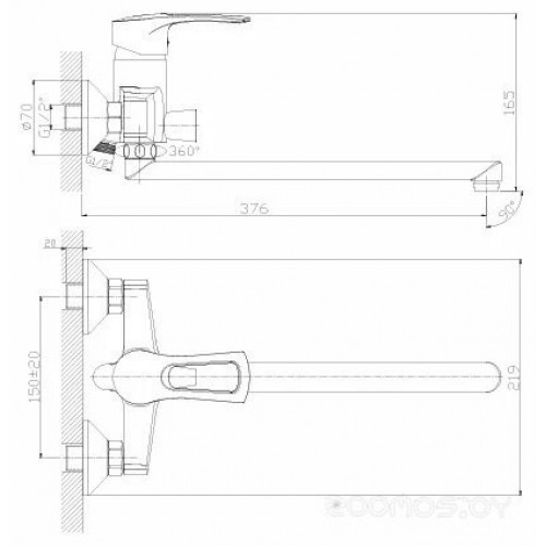 Смеситель Rossinka Silvermix T40-32