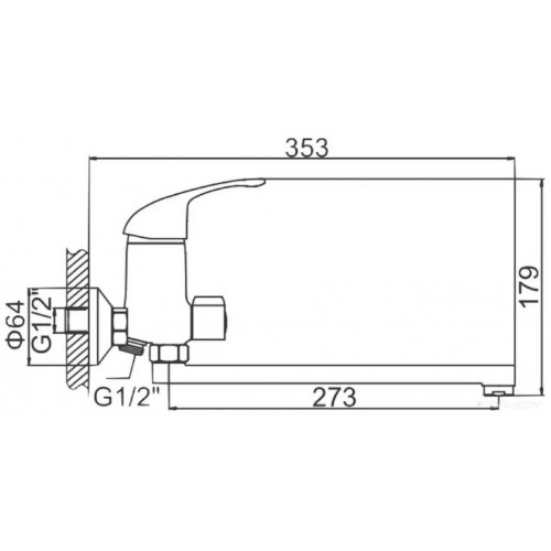 Смеситель Ledeme H29-B L2229-B