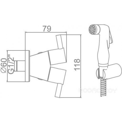 Смеситель Ledeme L5398-3