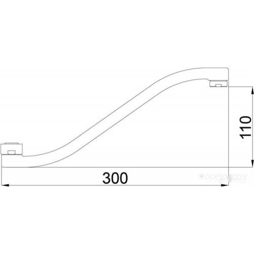 Смеситель Rubineta G 300