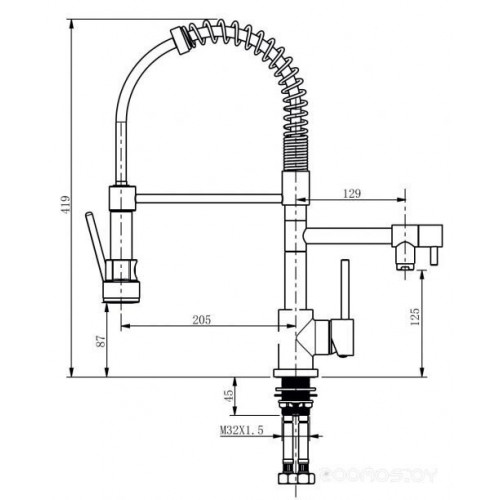 Смеситель Ahti Kemi KM823020